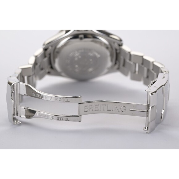 Breitling Superocean A17040 42mm Orange Automatic Men's Watch - Picture 11 of 13